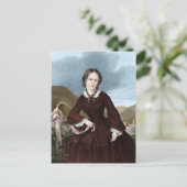 Charlotte Bronte Briefkaart (Staand voorkant)
