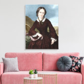 Charlotte Bronte Canvas Afdruk (Insitu (Woonkamer))