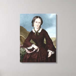 Charlotte Bronte Canvas Afdruk
