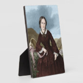 Charlotte Bronte Fotoplaat (Zijkant)