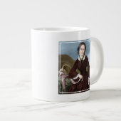 Charlotte Bronte Grote Koffiekop (Voorkant rechts)