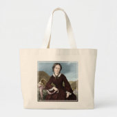 Charlotte Bronte Grote Tote Bag (Voorkant)