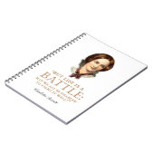 Charlotte Bronte - Het leven is een strijd Notitieboek (Linkerzijde)