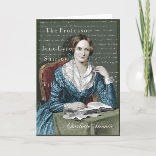 Charlotte Bronte Kaart (Voorkant)