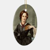 Charlotte Bronte | Keramisch Ornament (Rechts)