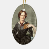 Charlotte Bronte | Keramisch Ornament (Links)