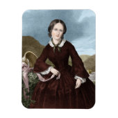 Charlotte Bronte Magneet (Verticaal)