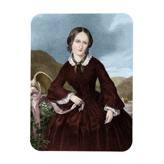 Charlotte Bronte Magneet (Verticaal)