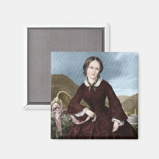 Charlotte Bronte Magneet (Voorkant / Achterkant)
