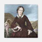 Charlotte Bronte Magneet (Voorkant)