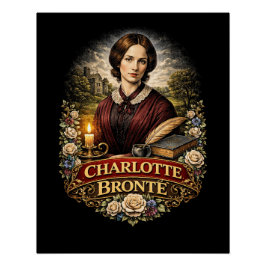 Charlotte Brontë Perfect Poster