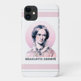 Charlotte Bronte Pink Richmond Painting Portrait Case-Mate iPhone Case