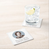 Charlotte Bronte Portrait en Quote Kartonnen Onderzetters (Insitu)
