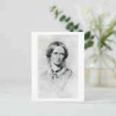 Charlotte Brontë portret van George Richmond Briefkaart (Staand voorkant)