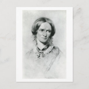 Charlotte Brontë portret van George Richmond Briefkaart