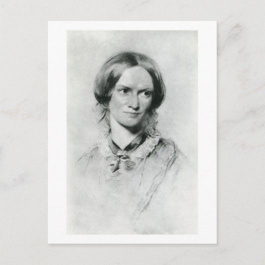 Charlotte Brontë portret van George Richmond Briefkaart (Voorkant)