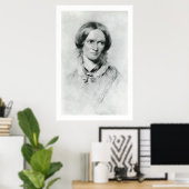 Charlotte Brontë portret van George Richmond Poster (Thuiskantoor)