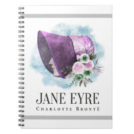 Charlotte Bronte Portret van Richmond met bloemen Notitieboek