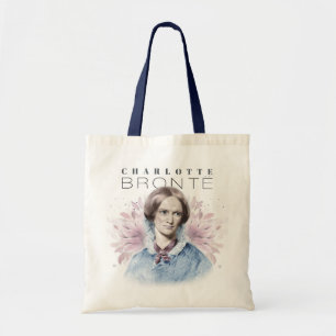 Charlotte Bronte Portret van Richmond met bloemen Tote Bag