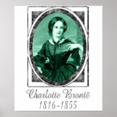 Charlotte Brontë Poster (Voorkant)