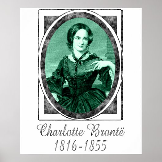Charlotte Brontë Poster (Voorkant)