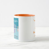 Charlotte Brontë Quote (Square logo) Mok (Midden)