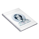 Charlotte Bronte Richmond Painting Portrait Notitieboek (Rechterzijde)