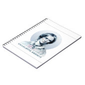 Charlotte Bronte Richmond Painting Portrait Notitieboek (Linkerzijde)