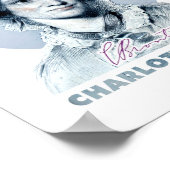 Charlotte Bronte Richmond Painting Portrait Poster (Hoek)