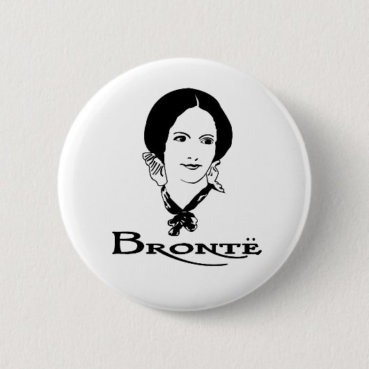 Charlotte Bronte Ronde Button 5,7 Cm (Voorkant)