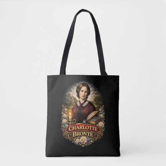 Charlotte Bronte Tote Bag (Voorkant)