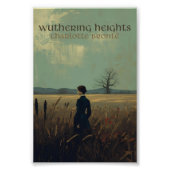 Charlotte Brontë, ""Wuthering Heights"" Foto Afdruk (Voorkant)