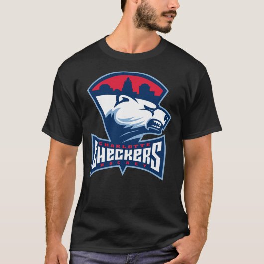 Charlotte Checkers Classic T-Shirt (Voorkant)