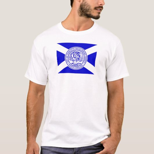 Charlotte city flag t-shirt (Voorkant)