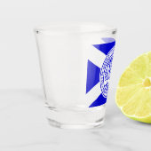 Charlotte City vlag Shot Glas (Links)