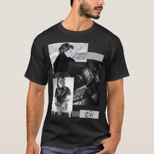 Charlotte de Witte - zwart en wit T-shirt
