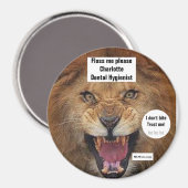 Charlotte Dental Hygienist Magneet (Voorkant / Achterkant)