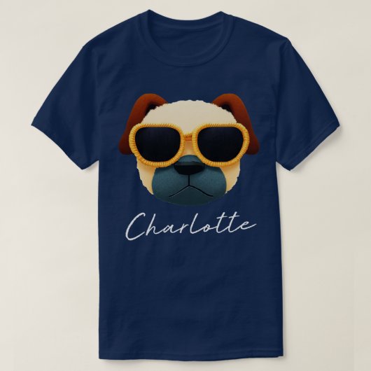 Charlotte Dog T-shirt (Design voorkant)