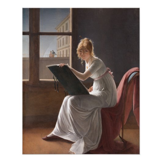 Charlotte du Val d'Ognes van Marie Denise Villers Perfect Poster (Voorkant)