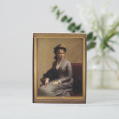 Charlotte Dubourg 1882 Briefkaart (Staand voorkant)