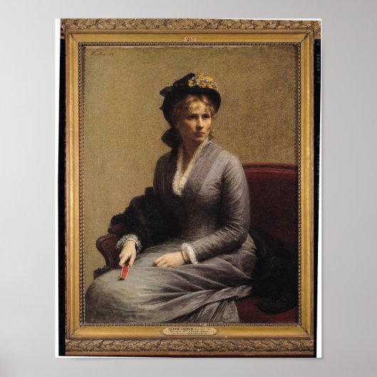 Charlotte Dubourg 1882 Poster (Voorkant)
