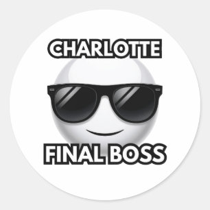 Charlotte Eindbaas Cool Emoji Sticker
