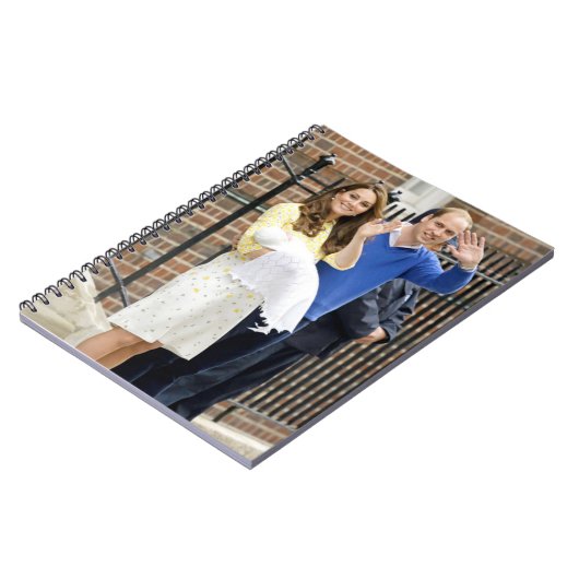 Charlotte Elizabeth Diana - British Royals Notitieboek (Linkerzijde)