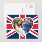Charlotte Elizabeth Diana - British Will Kate Briefkaart (Voorkant / Achterkant)