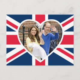 Charlotte Elizabeth Diana - British Will Kate Briefkaart