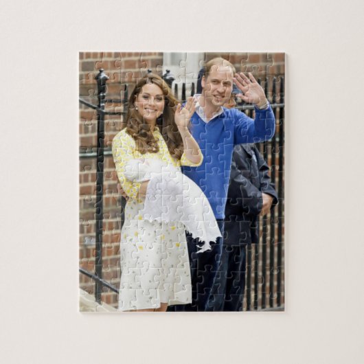 Charlotte Elizabeth Diana - British Will Kate Legpuzzel (Verticaal)