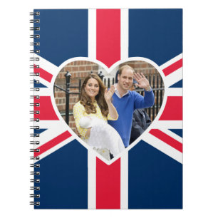 Charlotte Elizabeth Diana - British Will Kate Notitieboek