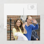 Charlotte Elizabeth Diana - Britten zullen Kate Briefkaart (Voorkant / Achterkant)