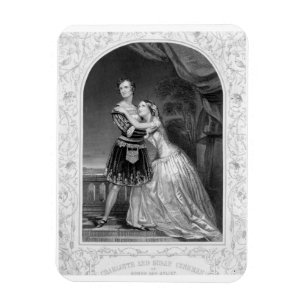 Charlotte en Susan Cushman als Romeo en Juliet, A Magneet