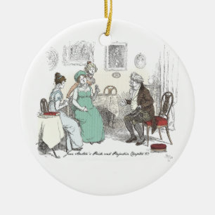 Charlotte Engaged. - Jane Austen Pride & Prejudice Keramisch Ornament